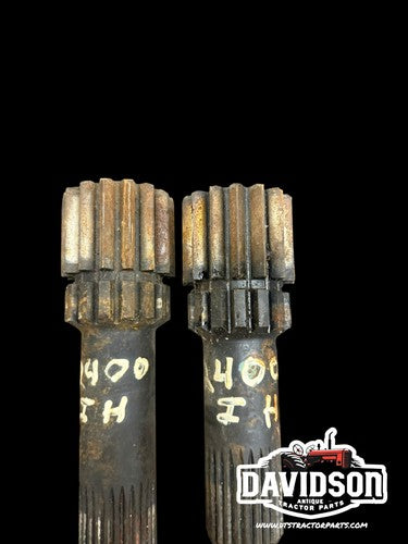 International 2400 Bull Pinion Shaft Antique Pair Tractor
