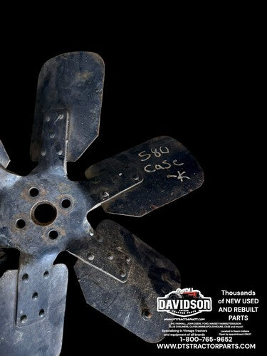 Case 580K Backhoe Engine Fan Assembly