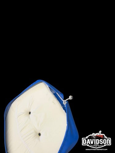 Blue And White Ford Tractor Seat Cover Cushion