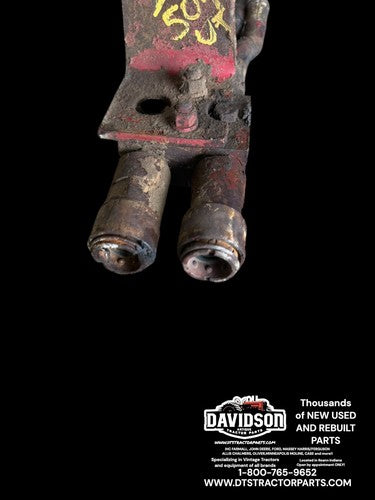 IH International 504 Utility Hydraulic Remote Lines W/block Antique Tractor