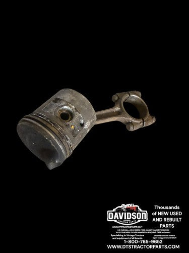 IHC Farmall Cub STD Dome Piston W/connecting Rod Antique Tractor