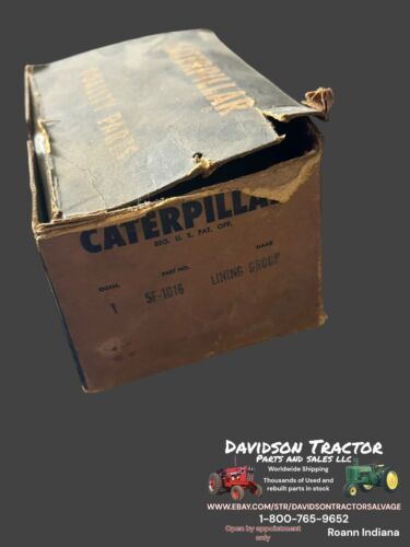 5F-1016 Genuine Caterpiler Parts Brake Clutch Lining New Old Stock