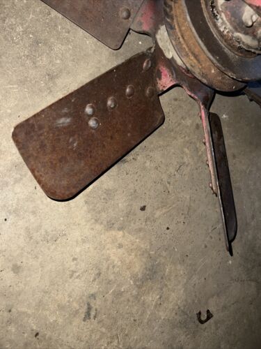 McCormick Super WD9 Water Pump Fan Assembly Antique Tractor