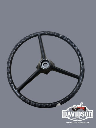 ALLIS CHALMERS STEERING WHEEL BLACK
