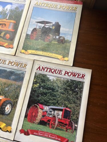 7 Issues of Antique Power Magazine 1999-2003