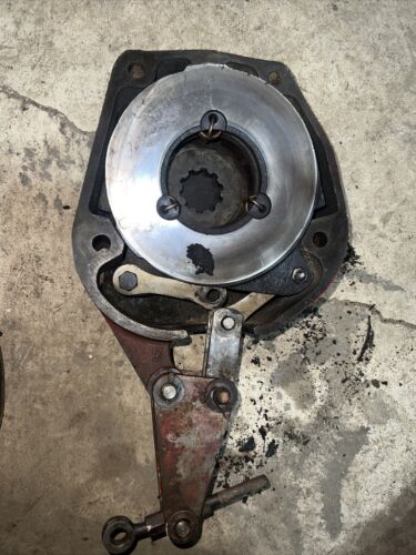 International Farmall 444 IH tractor ORIGINAL LEFT brake assembly w/good cover