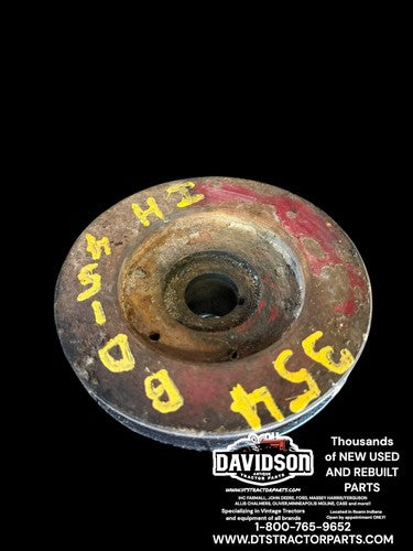 International 354 B-154 Diesel Front Crankshaft Pulley Antique Tractor