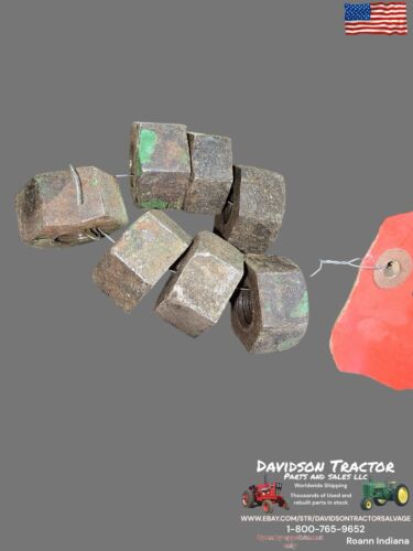 1945 John Deere B Block Nuts Mounting Hardware Antique Tractor