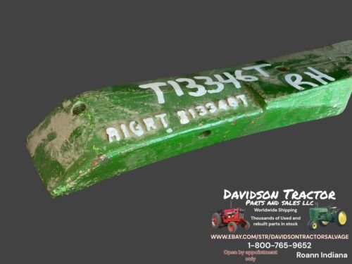 John Deere 2010 Tractor ORIGINAL JD 3pt hitch Right sway block T13346T