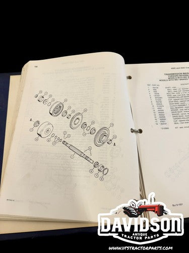 CASE 450C and 455C Crawler Parts Catalog Bur 8-1932  OEM Manual