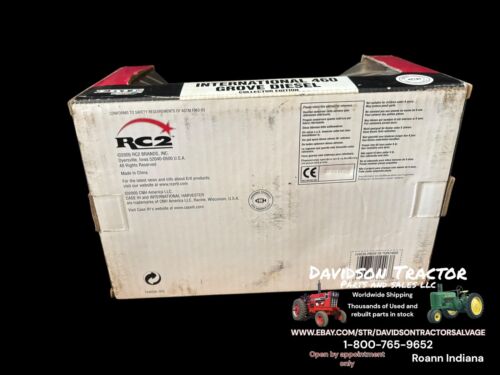 ERTL CASE IH INTERNATIONAL 460 GROVE DIESEL COLLECTOR EDITION 1/16 SCALE NIB
