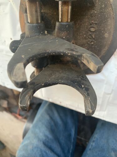 Allis Chalmers C tractor transmission cover w/ shift shifter forks