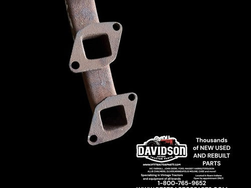 International 574 D-239 Engine Underslung Exhaust Manifold 3055276R12 Tractor