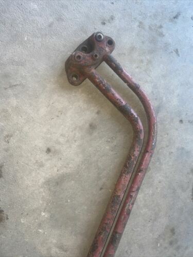 Farmall Super A SA IH Tractor good front steel hydraulic line lines