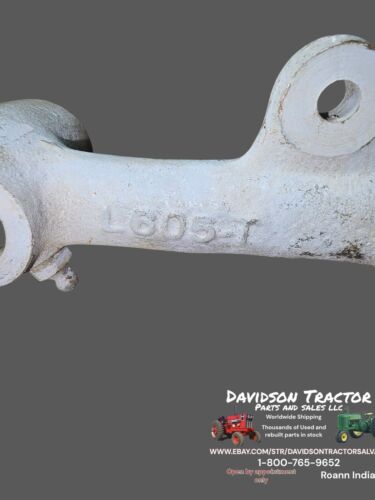 1940 John Deere L tractor JD left brake pedal L605T & lock latch bracket