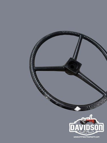 ALLIS CHALMERS STEERING WHEEL BLACK