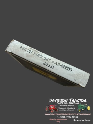 Piston Rings For 1 cyl Genuine John Deere 3010 3020 4010 4020 Tractors AR55630