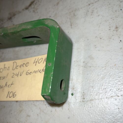 1964 John Deere 4020 Diesel Tractor 24 Volt Generator Bracket (#506