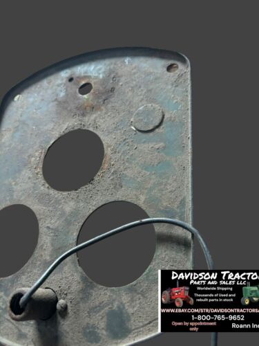 USED JOHN DEERE 50 60 Dash Panel Antique Tractor