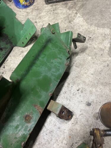 PAIR of John Deere 2010 Utility Floor Pans W/mounts Antique Tractor