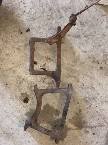 McCormick Farmall IH F20 Antique Tractor Original Gas Tank Mounting Bracket Pair