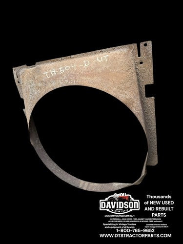 Farmall 504 diesel Utility tractor orignal IH radiator fan shroud