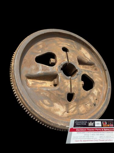 John Deere R R341R Electric Start Flywheel W/ring Gear Antique Tractor