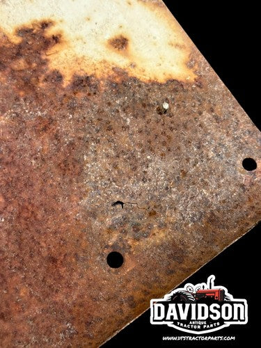Farmall 806 Tractor IH IHC radiator Left side cover panel W/Emblem