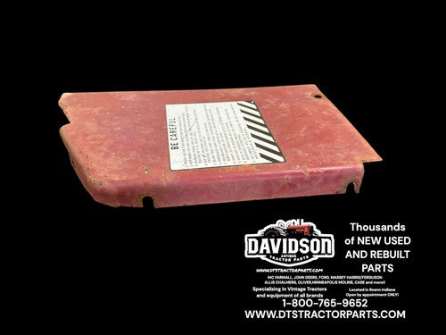 International 656 Farmall Tin Cover Panel Shield Antique Tractor