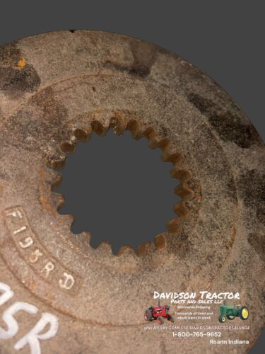 F195R John Deere Clutch Sliding Drive Disc For A, AR, AO, G