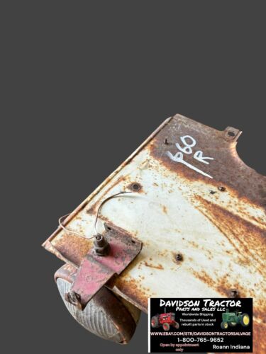 IHC Farmall 660 Right Radiator Side Panel W/ Headlight Bracket Antique Tractor