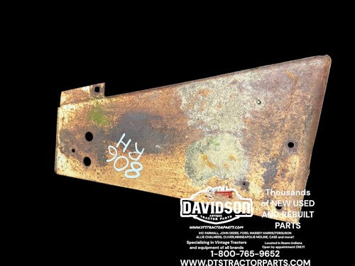 IH Farmall 806 RH Right Radiator Side Panel W/Emblem Antique Tractor