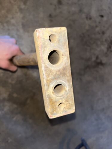 International Farmall 444 IH tractor ORIG steel hydraulic line connector to pump