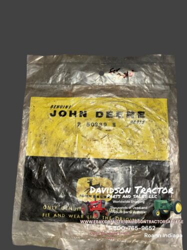 Genuine John Deere P50239H Plate For 2010 New Old Stock
