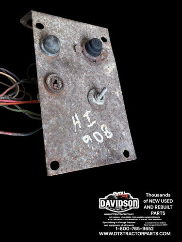 IH Farmall 706 806 Dash Panel Antique Tractor