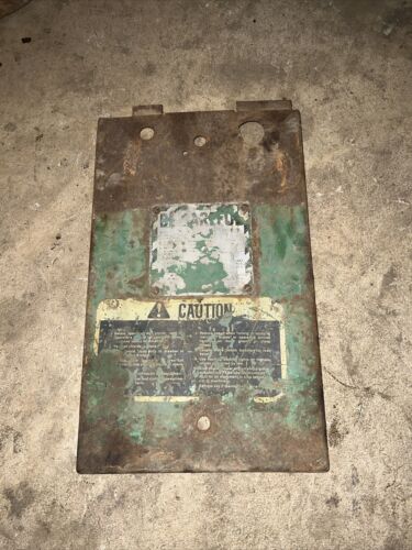 John Deere 4020 Tractor Ignition Cover Panel Antique Tractor