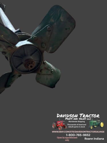 John Deere Unstyled B Fanshaft Assembly Antique Tractor