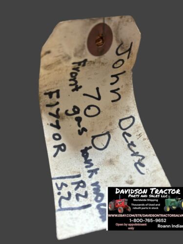 John Deere JD 720 730 70 Tractor front diesel tank support bracket F1770R 1770R