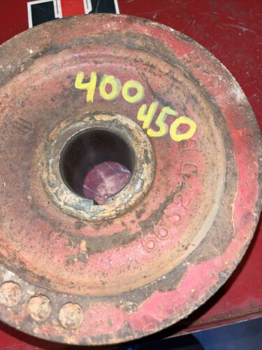 FARMALL 400 / 450. DIESEL ENGINE CRANKSHAFT PULLEY ( 6652 DB )