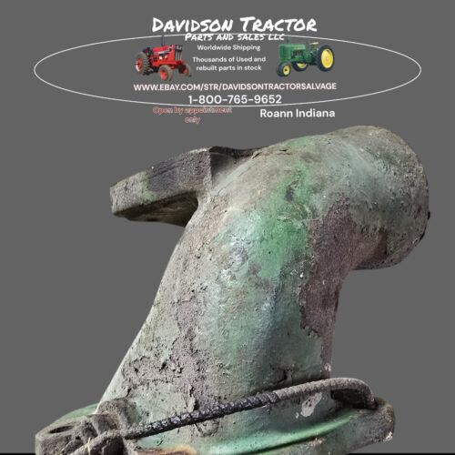 USED JOHN DEERE B2608R B UPPER WATER PIPE CASTING ANTIQUE TRACTOR