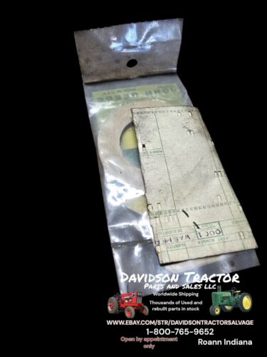 Genuine John Deere C19779 New Old Stock Gasket