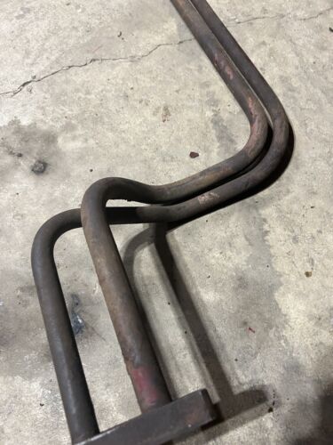 Farmall C SC tractor IH IHC main steel hydraulic line lines to pump GOOD USED
