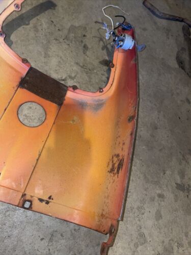 IH FARMALL 424 444 2444 TRACTOR CENTER FUEL TANK HOOD - NICE