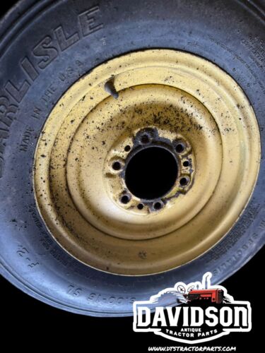 6.00x16 John Deere A,B,G Front Rim/Tire Antique Tractor