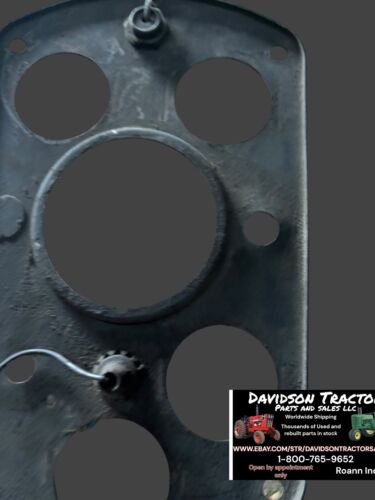 John Deere 70 Diesel 70D Tractor Dash Panel Antique Tractor
