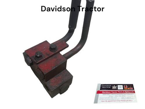 Farmall 460 Utility  Hydraulic Remote Block Antique Tractor