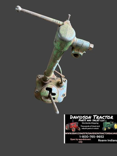1937 John Deere B Shifter Tower Throttle Assembly Steering Shaft Post Antique