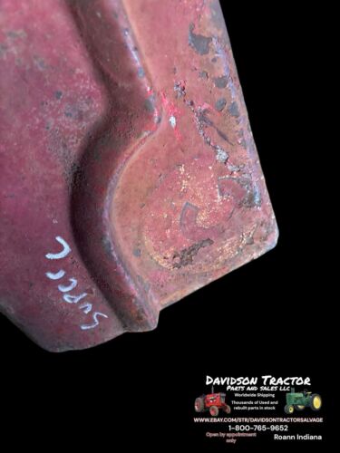 Farmall C Super SC tractor Original IH engine motor hood cover panel