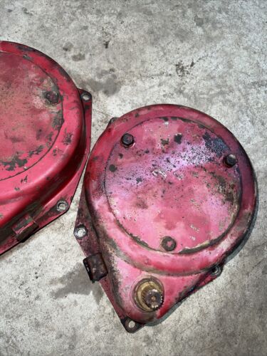 Farmall C rowcrop tractor pair of Break Covers Antique Tractor