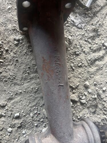 Farmall Super M SM Tractor front pedestal spindle shafts for hubs 6719D